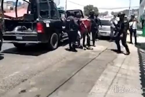 Video: Remiten a prisión a los 6 detenidos en colonia de Toluca